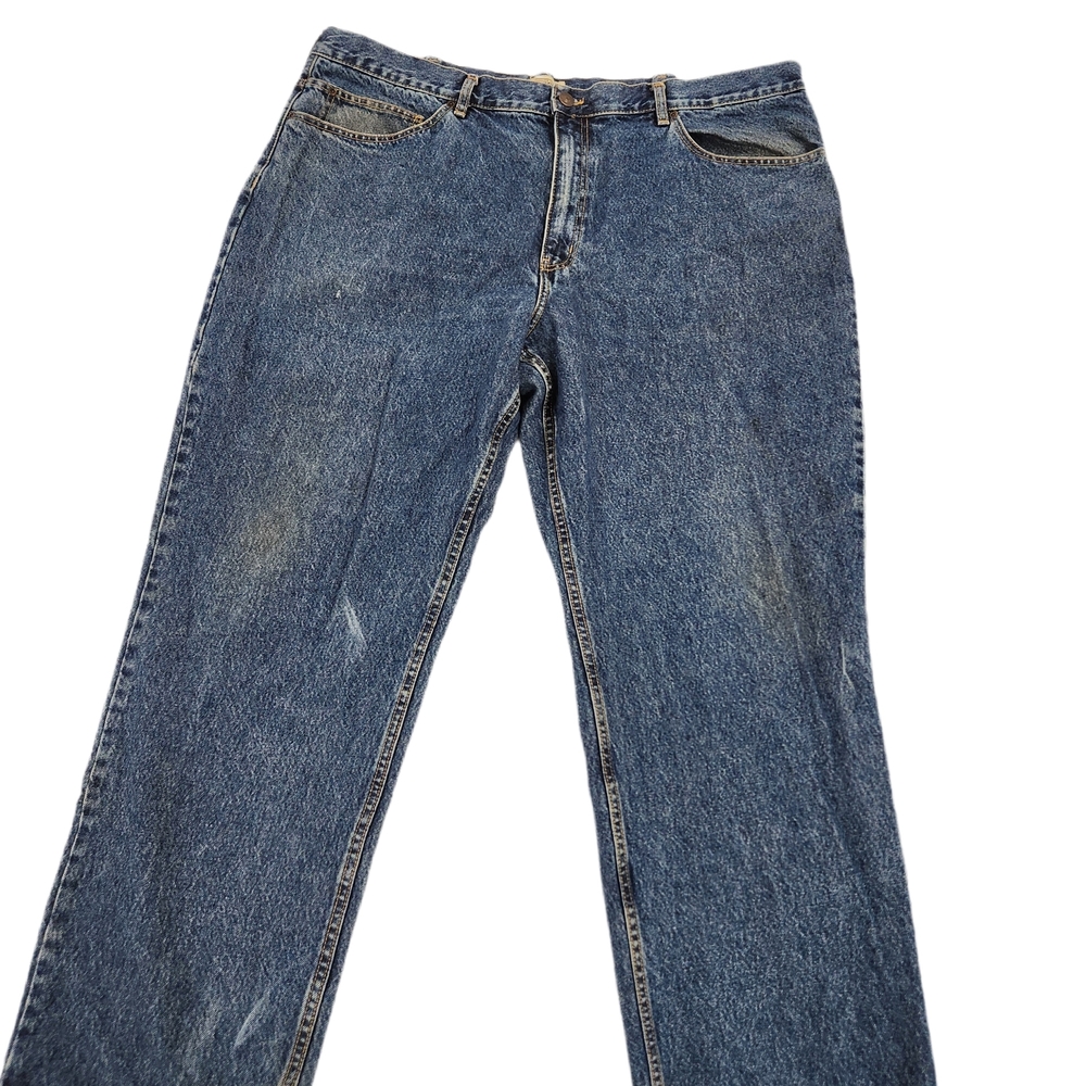 C.E. Schmidt Workwear Blue Jeans Men’s 44x31 Heavy Duty Denim Straight Leg